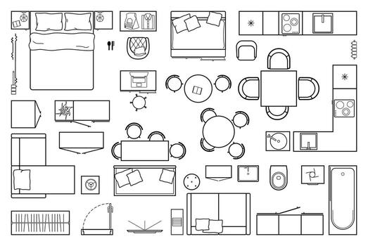 2 BHK Floor Plan